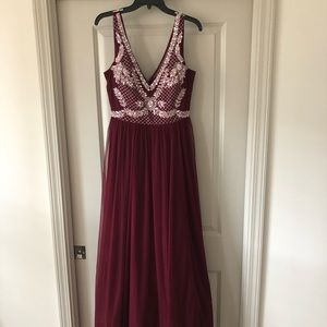 Red prom dress